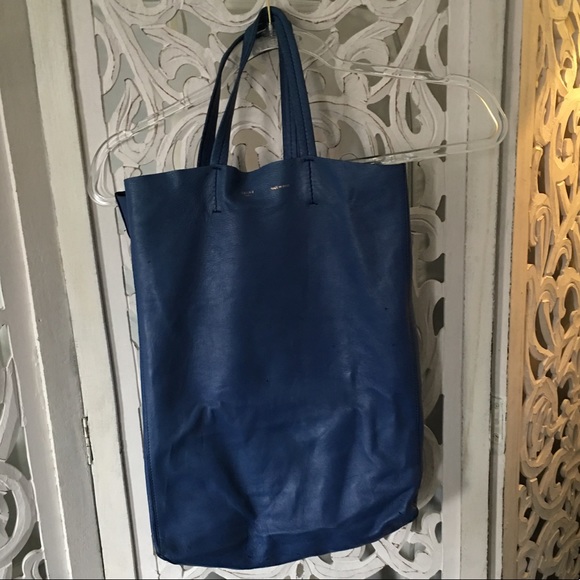 celine lambskin tote
